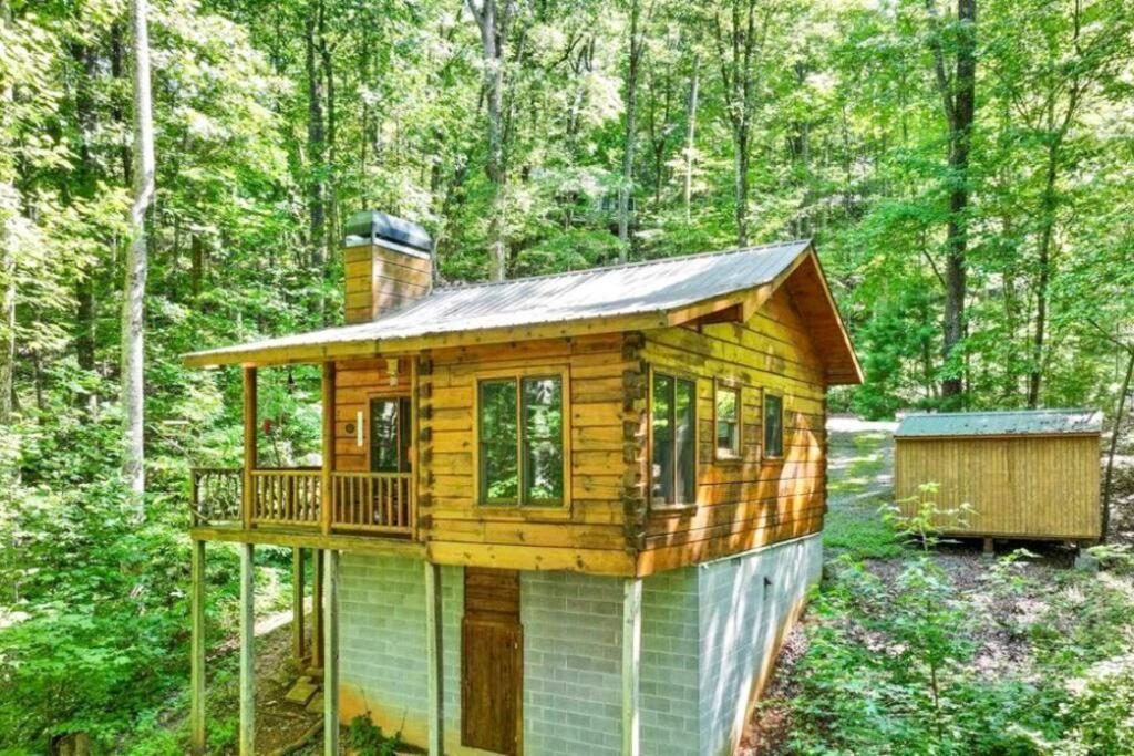 Open Studio Lodge At Little Rock Creek Cherry Log Exterior foto
